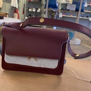 NWT $2295 Marni shoulder trunk bag